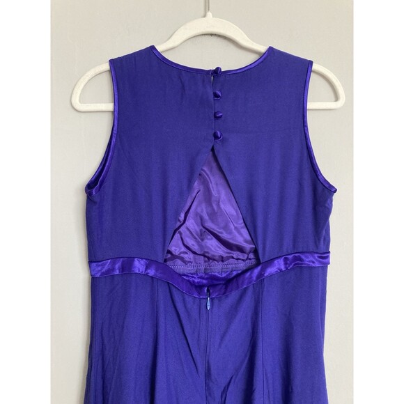 Jessica McClintock Sleeveless Gown Maxi Dress 12 Empire Waist Event Prom - Picture 12 of 16